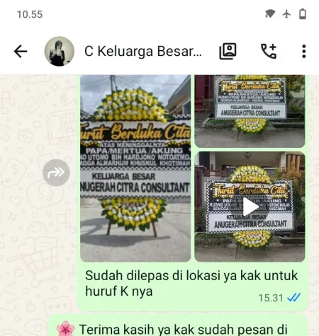 Pengiriman Papan Bunga Duka Mercure Bsd City